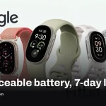 Fitbit Edge wearable offers replaceable battery and 7-day life