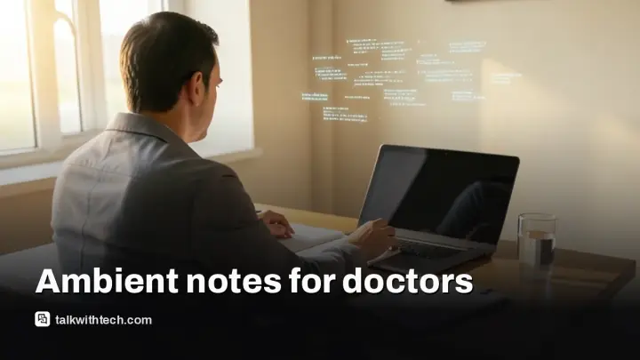 Gemini Notebook healthcare refocuses doctors on patient care