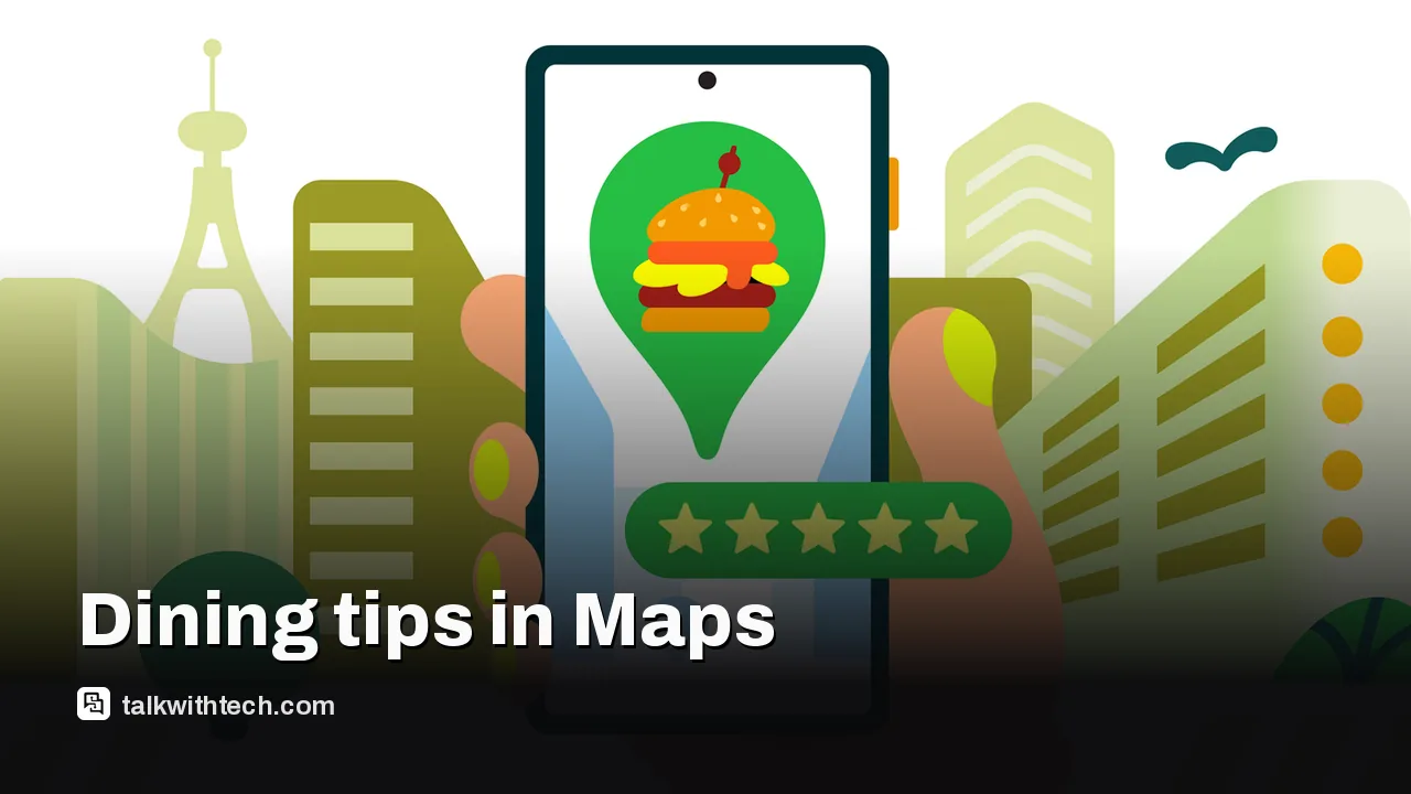 Google image for: Ask Maps finds meals you crave and can place your order