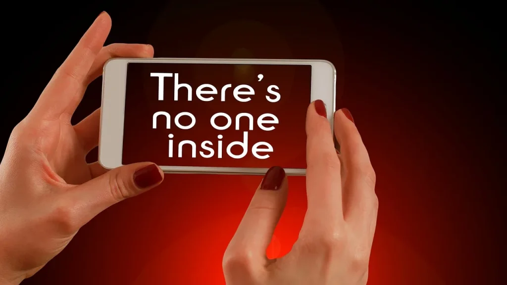 Smartphone in hand