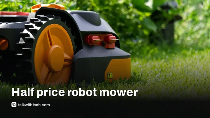 Sunseeker X3 Plus sale brings smart mower down to $836.98