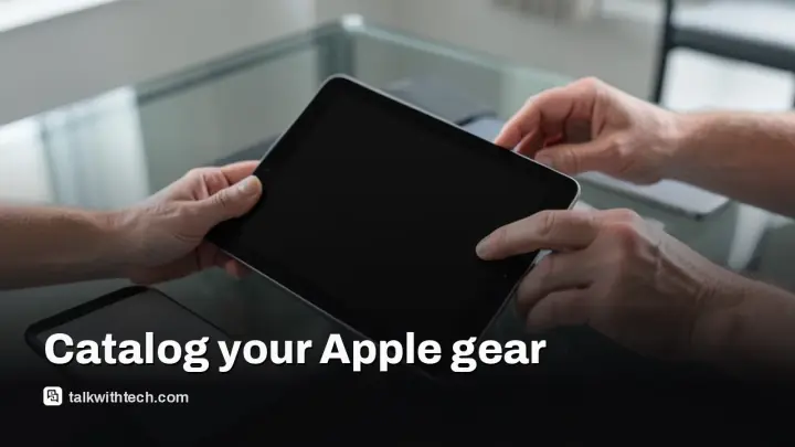 Hoardware inventory Apple devices: track iOS versions and updates