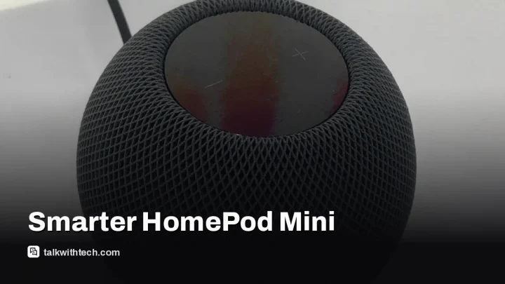 HomePod Mini 2 Siri AI readies smarter home control