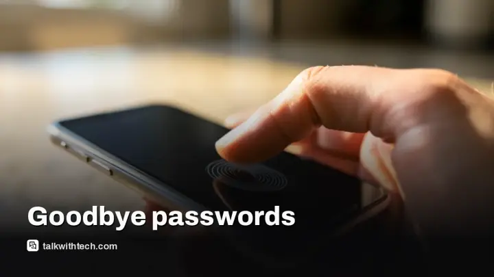 How to set up passkeys and stop typing passwords for good