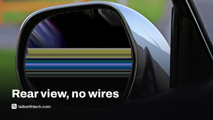 How wireless backup cameras send video and where to power them