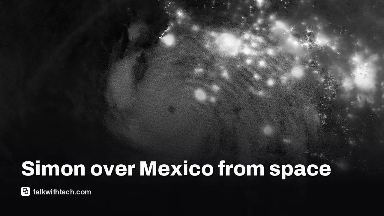 NASA image for: Hurricane Simon Mexico 2026 hits Category 4 with 250 km/h winds