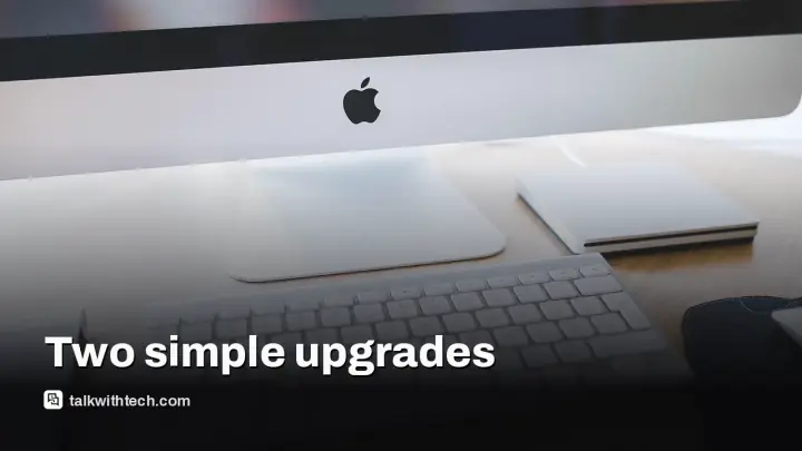 iMac upgrade 13-year life: add RAM and an external SSD