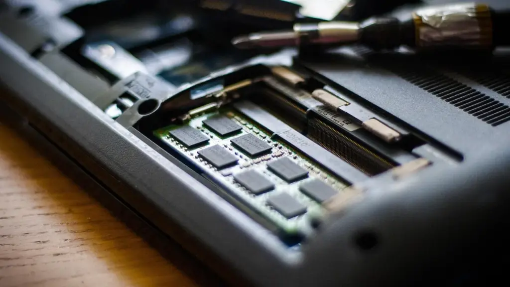 RAM sticks being installed into a desktop computer