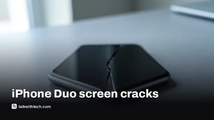 iPhone Duo cracked screen: iFixit’s hinge theory and your options