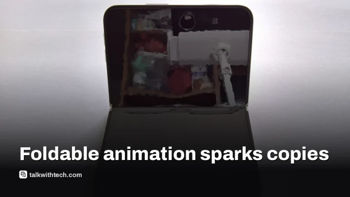 iPhone Duo foldable animation inspires Android users to copy it