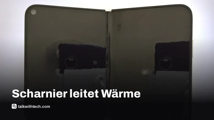 iPhone Duo setzt auf Graphit-Rohr im Scharnier gegen Hitze