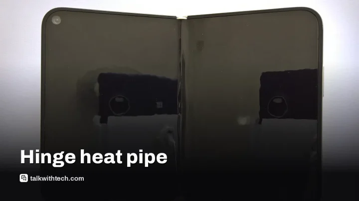 iPhone Duo hinge heat pipe keeps A20 Pro from throttling