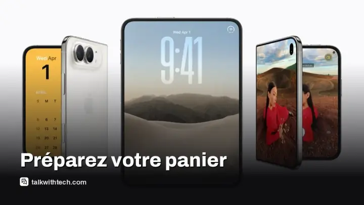 iPhone Duo : précommandes le 16 oct., prix de départ 1 999 $