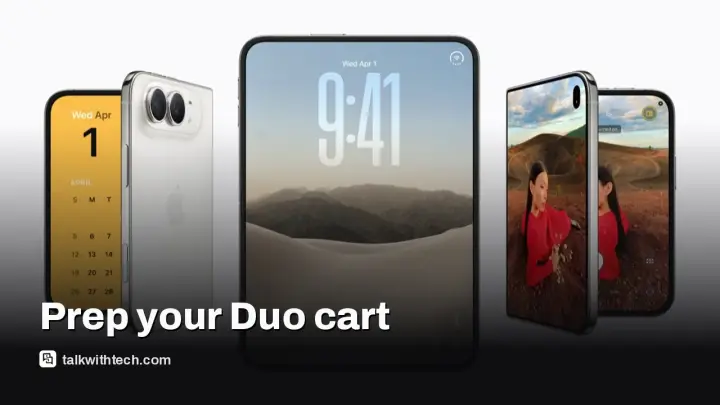 iPhone Duo preorder starts Oct 16 at 8 a.m. ET, $1,999 base