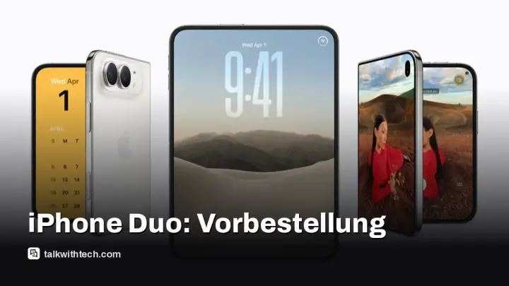 iPhone Duo: Vorbestellung startet am 16. Okt. um 8 Uhr ET