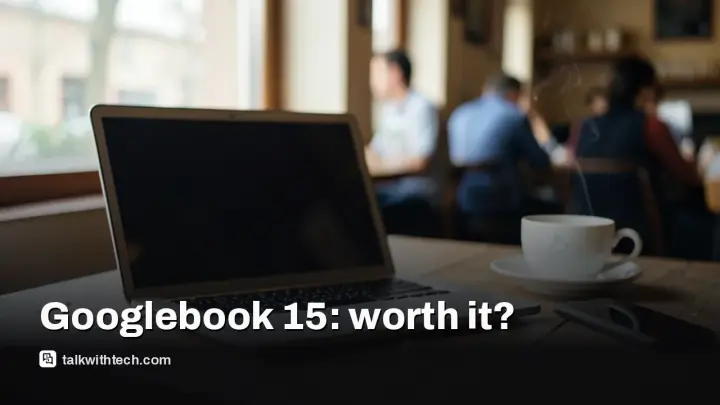 Is the Lenovo Googlebook 15 worth it? Great laptop, unfinished OS
