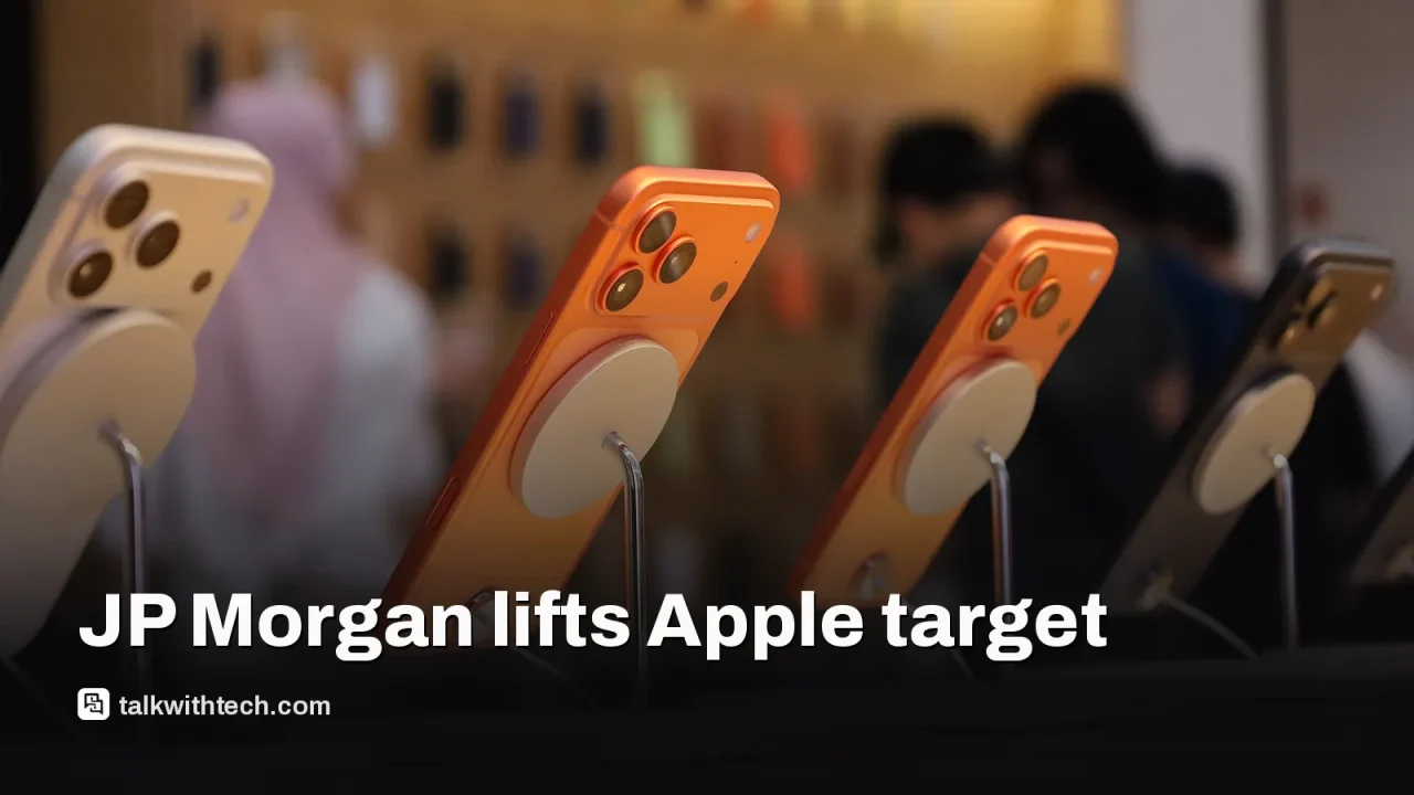 Apple iPhone 18 Pro, related to: Apple JP Morgan boosts target to $360 as iPhone Duo could help