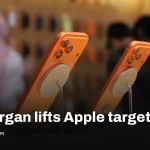 Apple JP Morgan boosts target to $360 as iPhone Duo could help