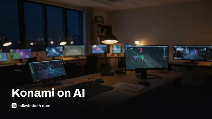 Konami AI stance: why its president doubts AI will reshape games