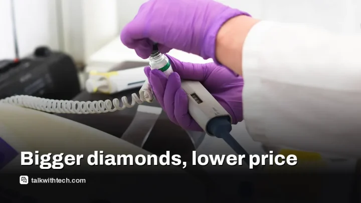 Lab-grown diamonds let you buy bigger gems for less