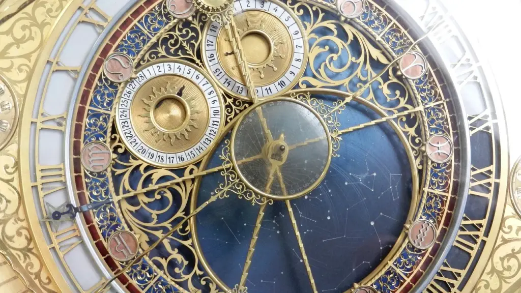Astronomical clock or telescope illustrating Earth’s rotation
