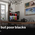This 75‑inch LG RGB LED TV dazzles in light, struggles with blacks