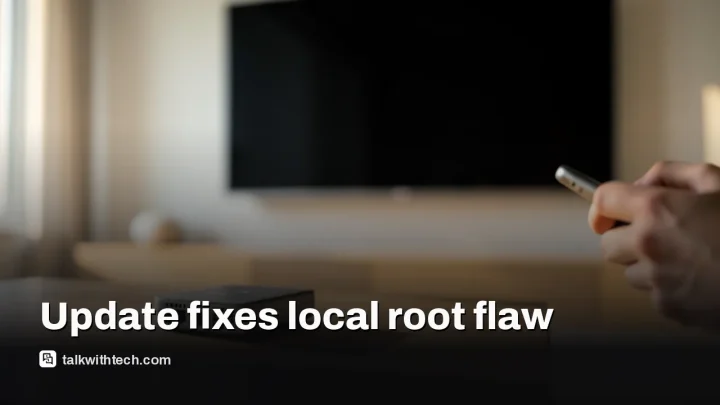 LG webOS pre-auth access patch fixes local root takeover chain