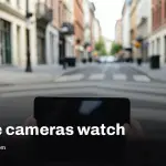 MapQuest surveillance camera layer shows nearby outdoor cameras