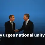 Mark Carney Bluesky Canada urges unity after Red Deer visit
