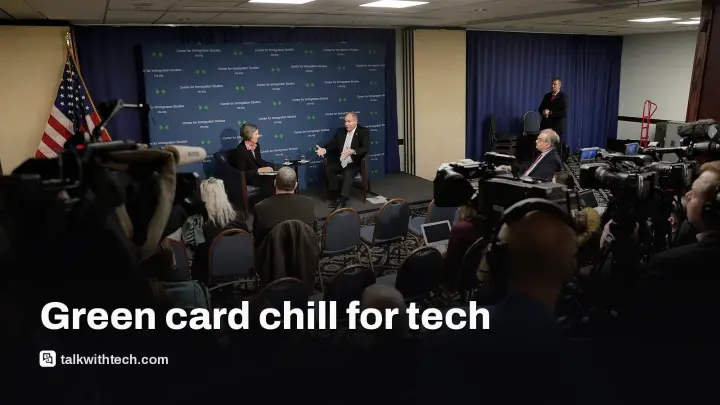 Microsoft warns green card changes risk US tech jobs