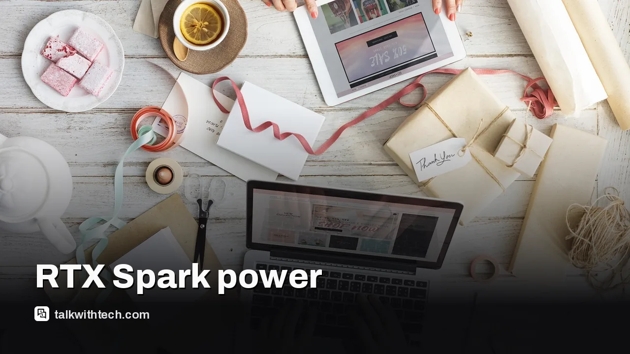 A premium high-end laptop on a desk with a creative workspace