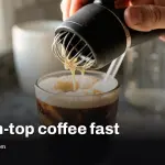Milk frother gadget costs $14 and tops iced coffee in 30s