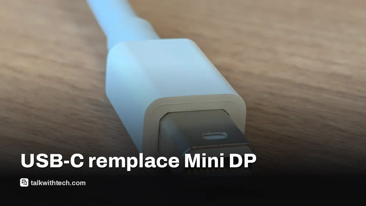 Prise Mini DisplayPort sur un câble