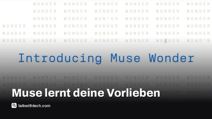 Muse Wonder: Meta gibt KI Gedächtnis und Hartnäckigkeit