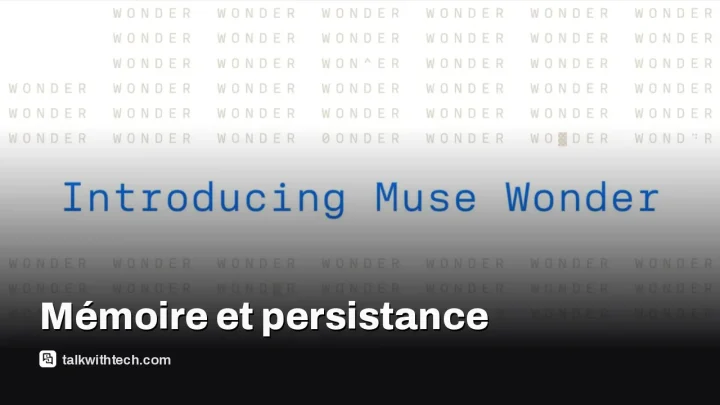 Muse Wonder de Meta ajoute la mémoire pour suivre vos préférences