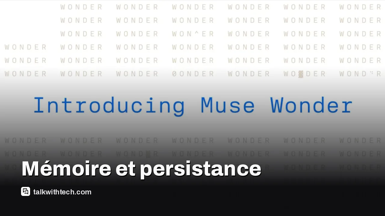 Image Meta pour Muse Wonder ajoutant la mémoire