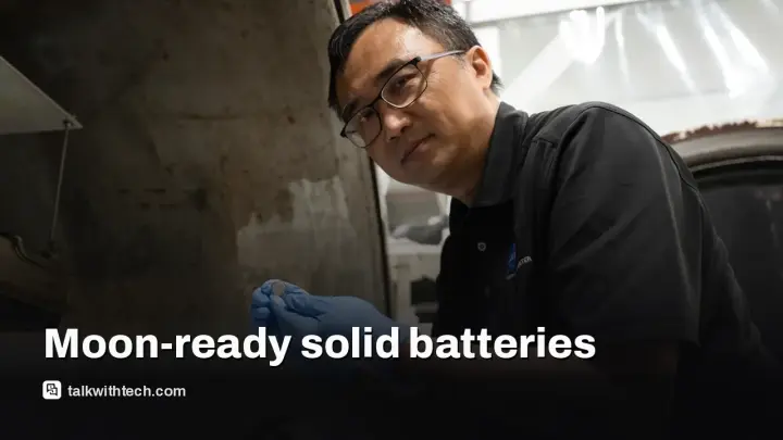 NASA Moon batteries SPEARS promise -200°C to 100°C endurance