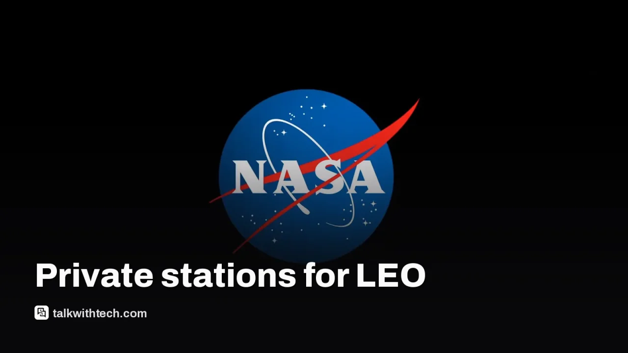 NASA image for: NASA asks US firms to design and run commercial space stations