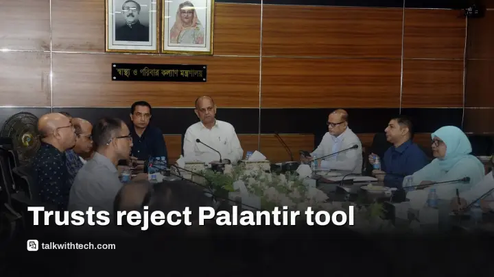 NHS Palantir FDP pushback: many trusts revert to old tools