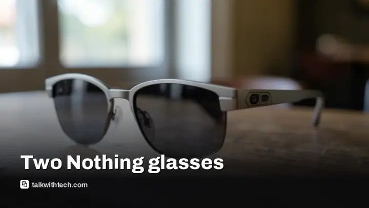 Nothing smart glasses with ChatGPT camera plus headset-only option