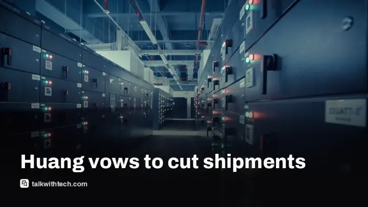 Nvidia unsafe AI customers could lose chip shipments, Huang warns