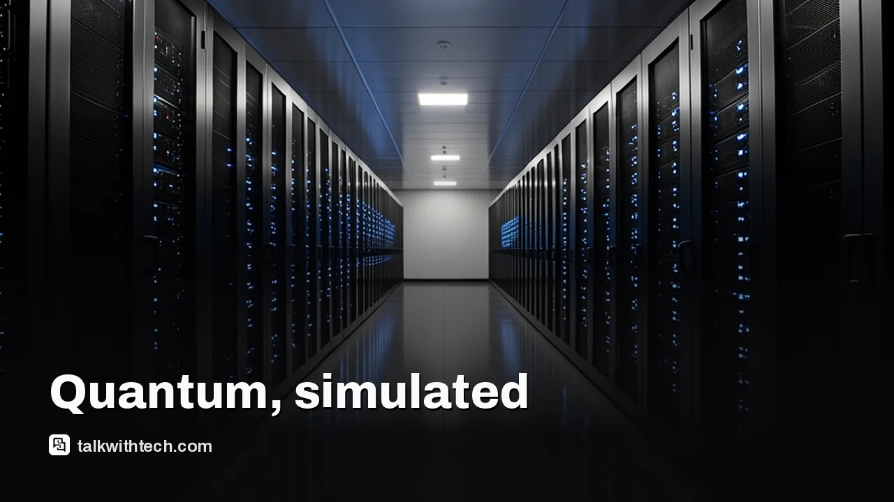 Nvidia quantum simulation hits 104 qubits on 8,192 GPUs