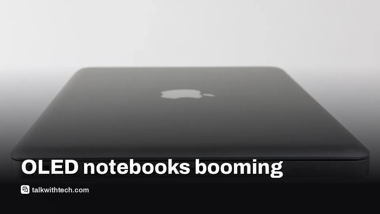 Apple MacBook Pro, related to: OLED notebook displays set for 50% surge in 2026, report finds