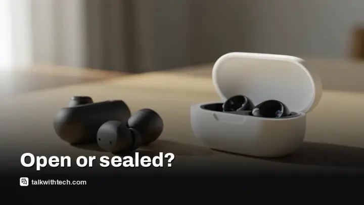 Open earbuds or noise canceling? Who should buy which pair
