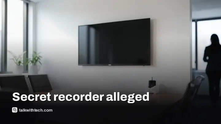 OpenAI engineer hidden recorder allegedly used AI to set up spying