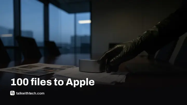 OpenAI ex-staffer trade secrets: 100 files sent to Apple