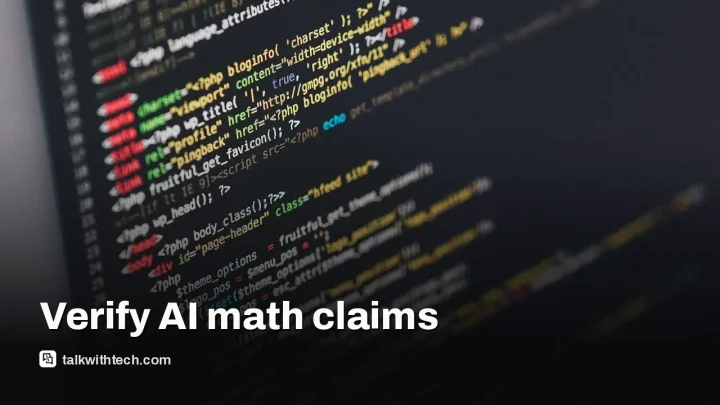 Experts warn before validating OpenAI math results on GitHub