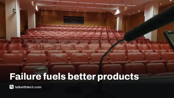 Panos Panay failure advice: why flops fuel better products