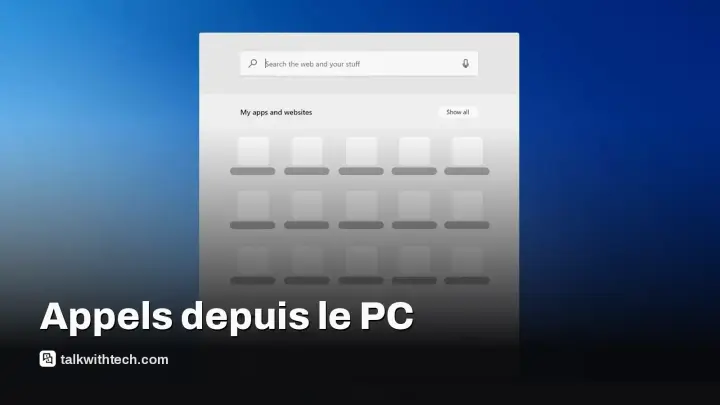 Phone Link de Windows 11 permet d’appeler depuis le PC, avec des limites iPhone
