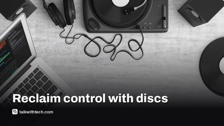 Build a physical media shelf to reclaim control over your streaming